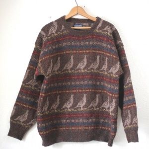Lands End Vintage Wool Sweater